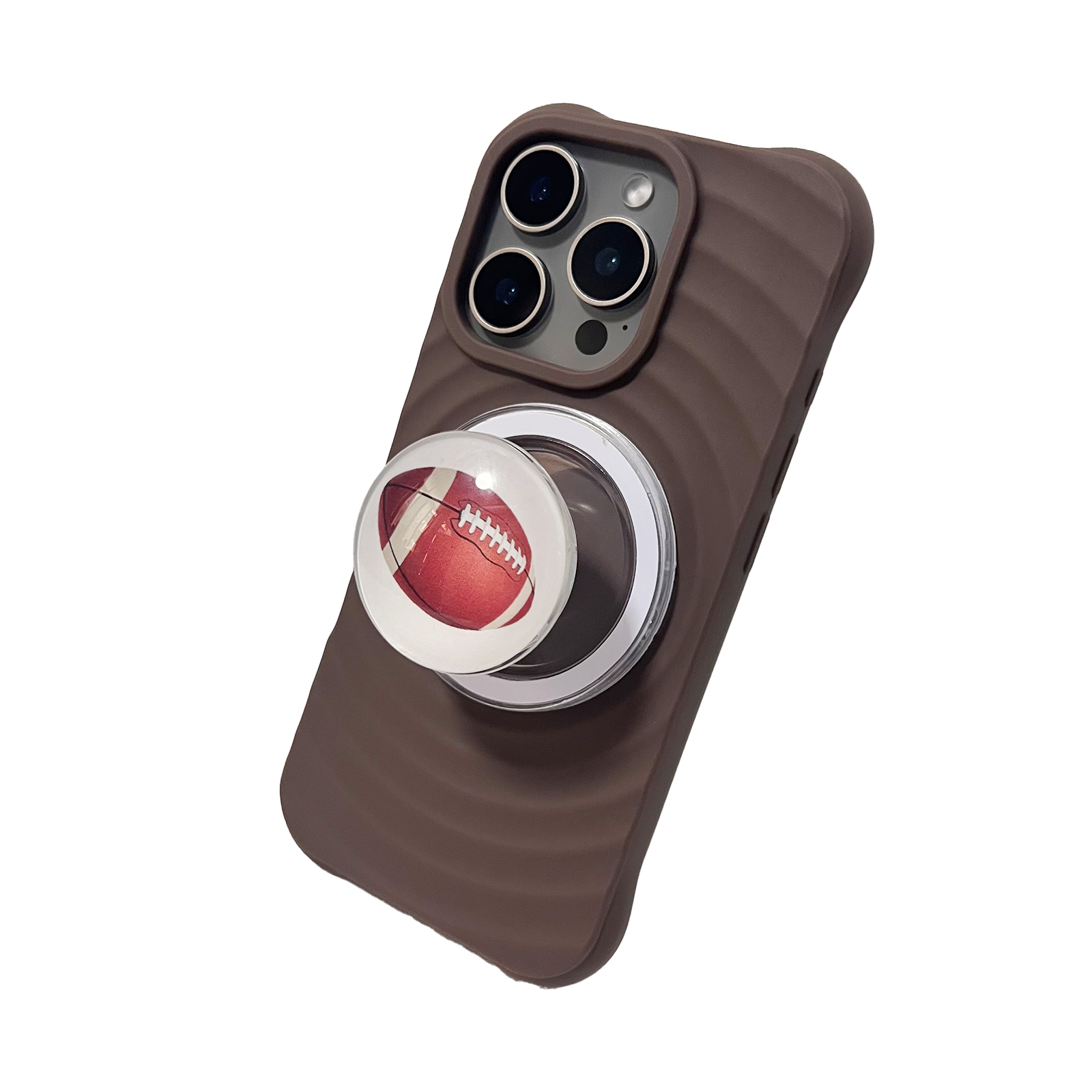 Phone Accessories Stand - 3D 크리스탈 아메리칸 풋볼 홀더 휴대폰