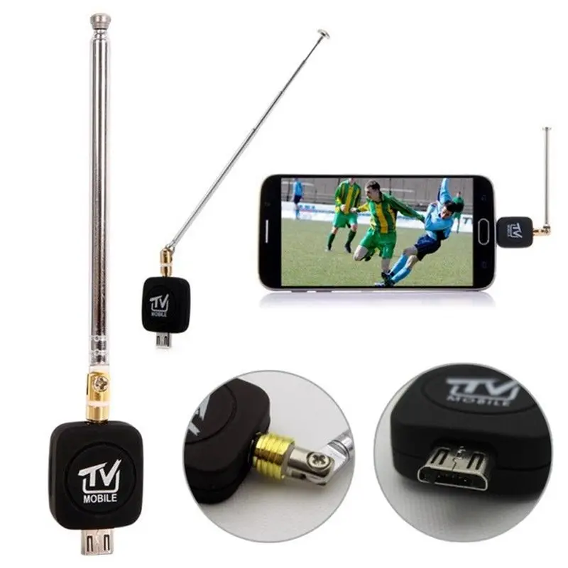 Phone Accessories For Android - 전문가용 미니 마이크로 USB DVB-T 디지털
