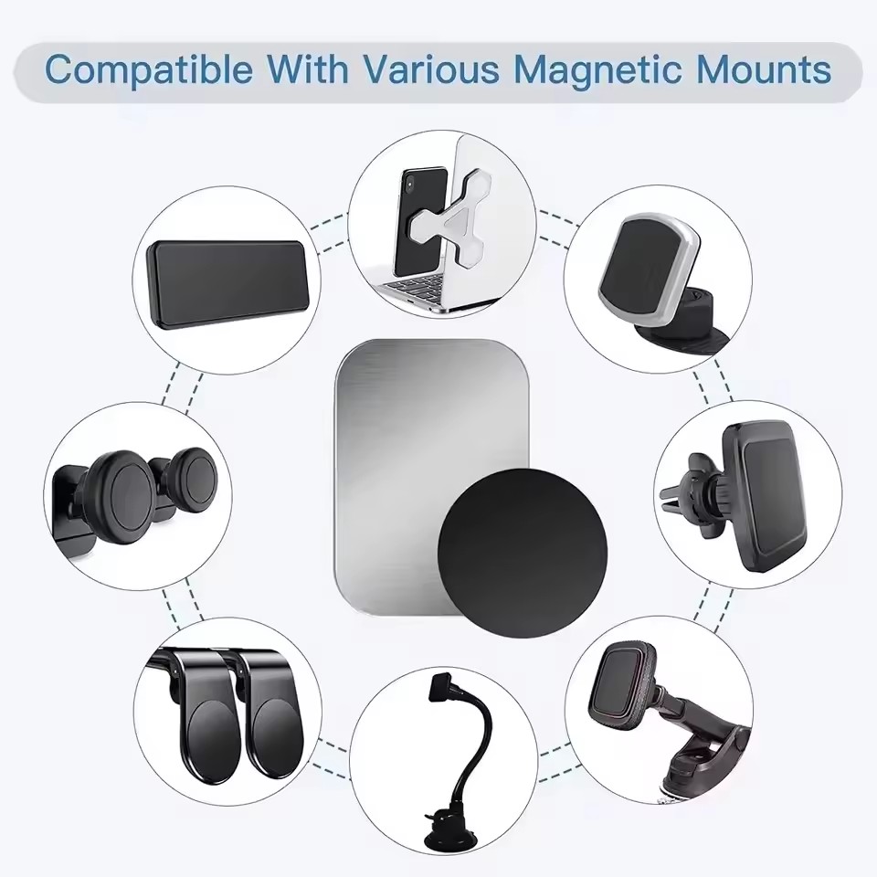 5/10pcs 자기 금속 플레이트 디스크 자동차 전화  - Phone Accessories Stand 리뷰 및 가격