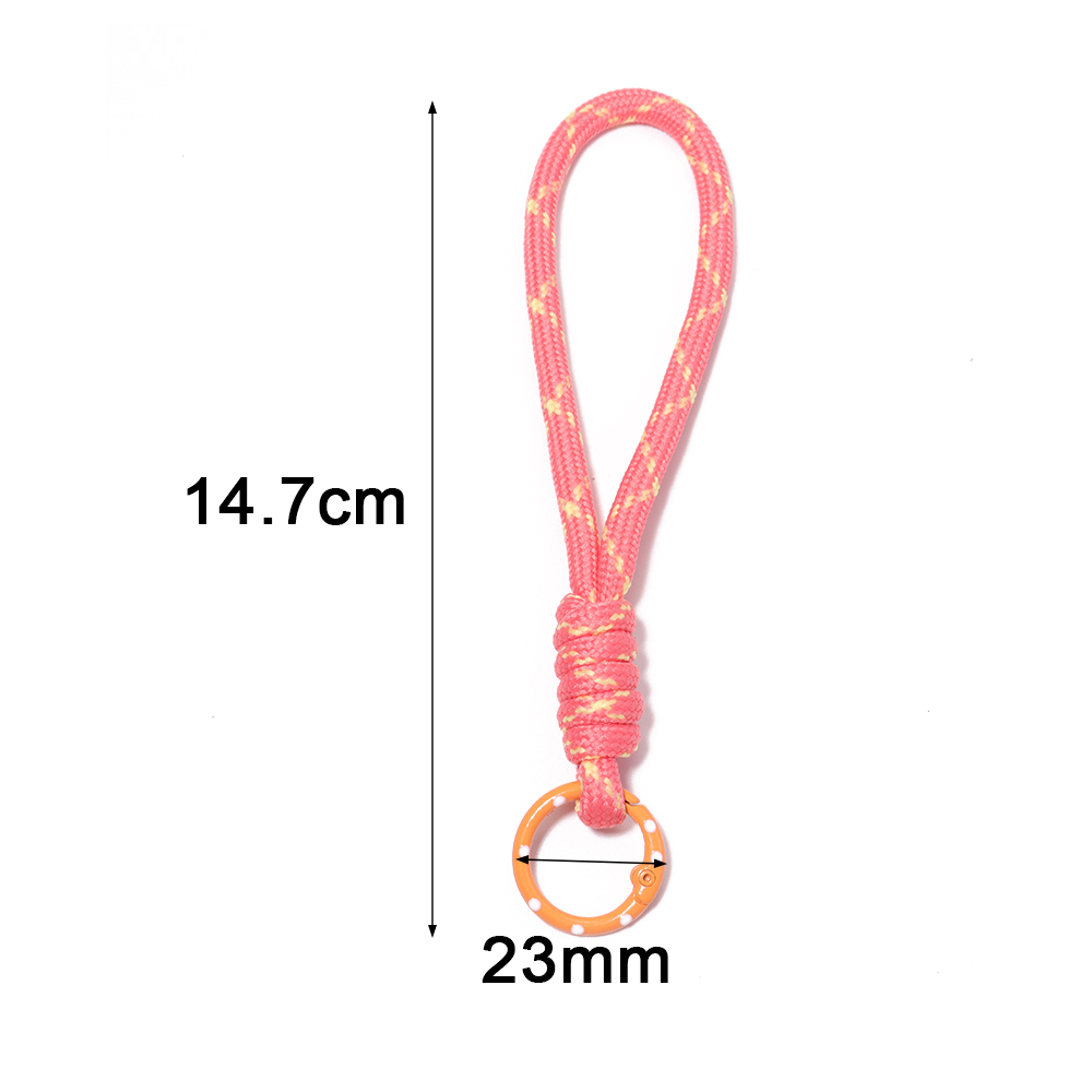 5개/세트 다채로운 색상의 땋은 키체인 휴대폰 끈 분실 - Phone Accessories For Android 리뷰 및 가격
