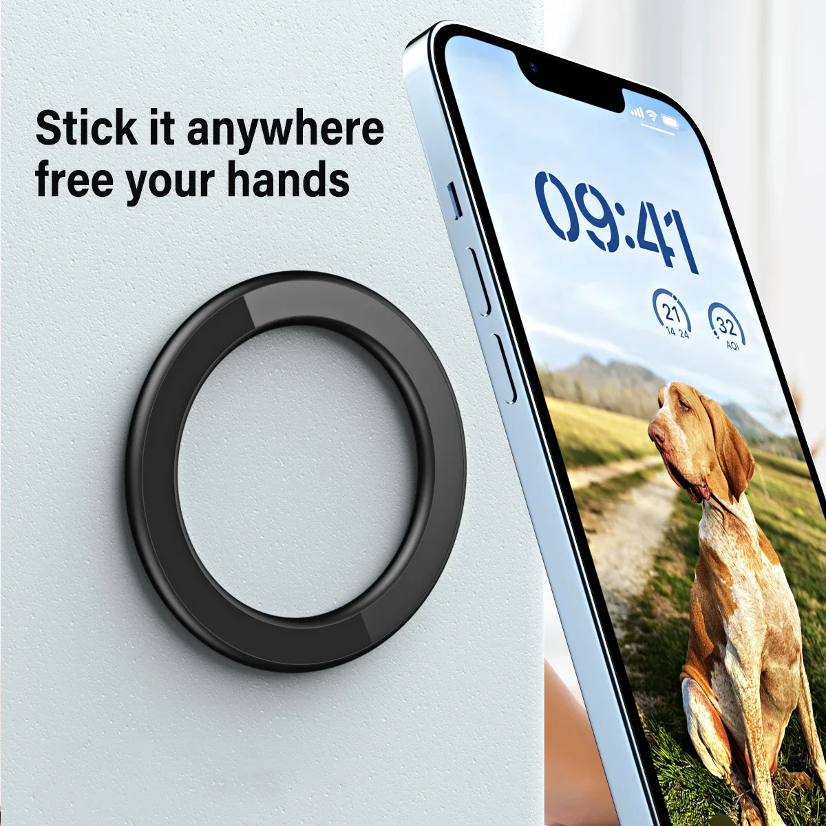 맥세이프 마그네틱 링 홀더 접착식 강력 자석 휴대폰 벽 - Phone Accessories Stand 리뷰 및 가격