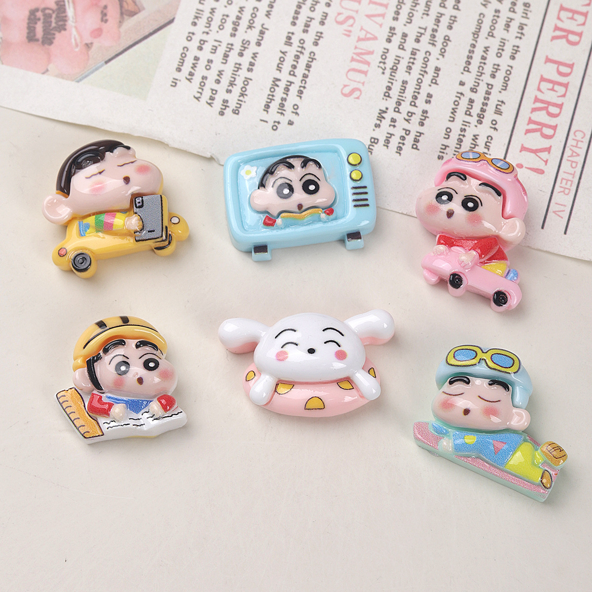 귀여운 크레용신짱 레진 액세서리 장식용 인형 애니메이션 - Phone Accessories Doll 리뷰 및 가격