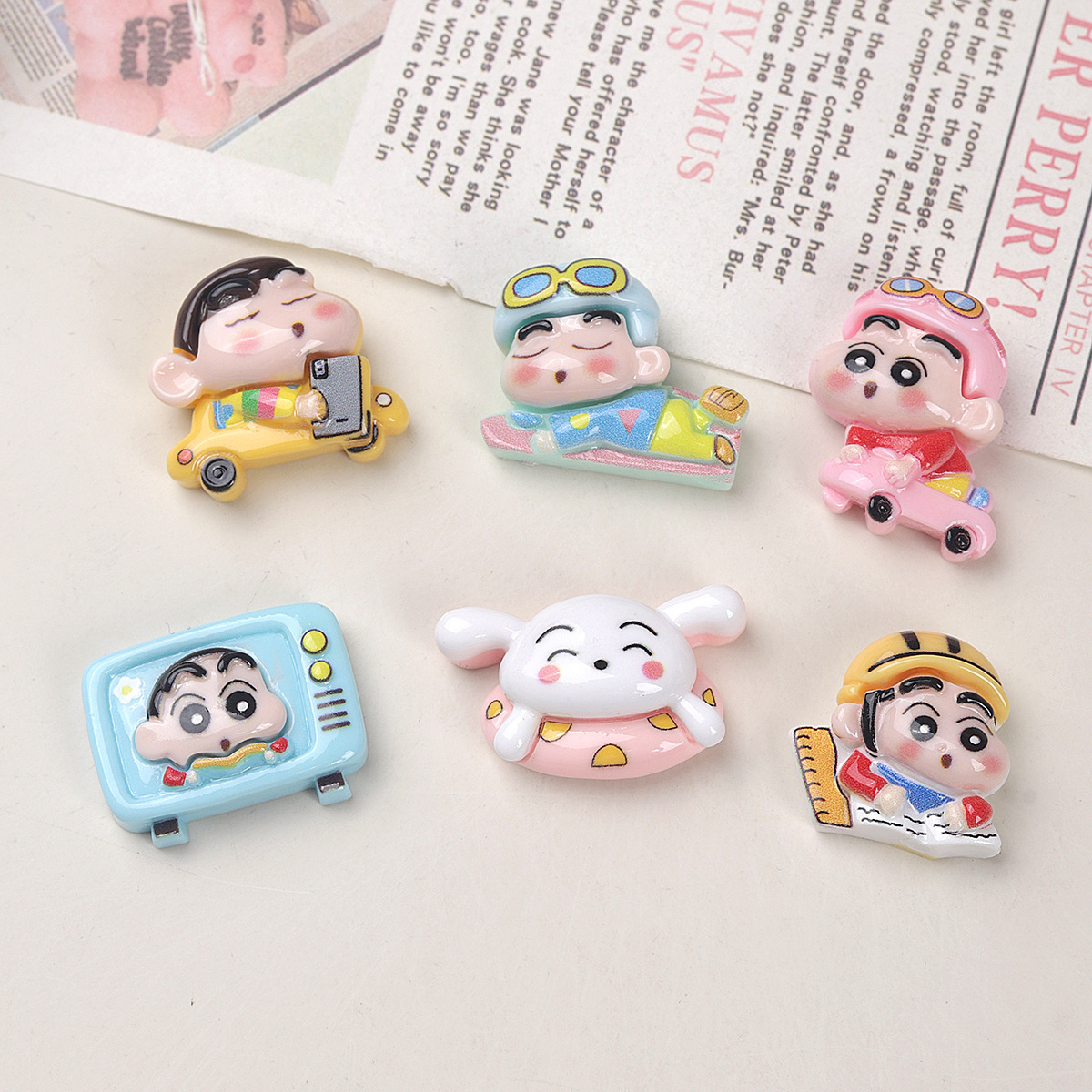 귀여운 크레용신짱 레진 액세서리 장식용 인형 애니메이션 - Phone Accessories Doll 리뷰 및 가격