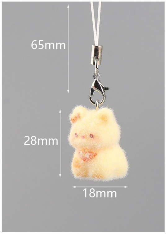 귀여운 만화 동물 고양이 펜던트 키체인, 가방, 이어폰 - Phone Accessories For Your Car 리뷰 및 가격