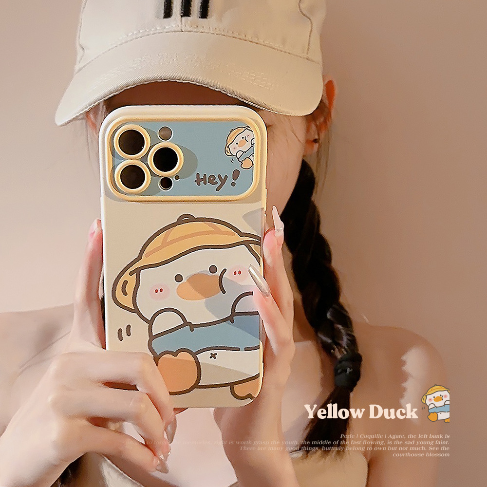 한국 만화 노란 오리 폰 케이스 아이폰 17 에어 16 - Yellow Phone Accessories 리뷰 및 가격