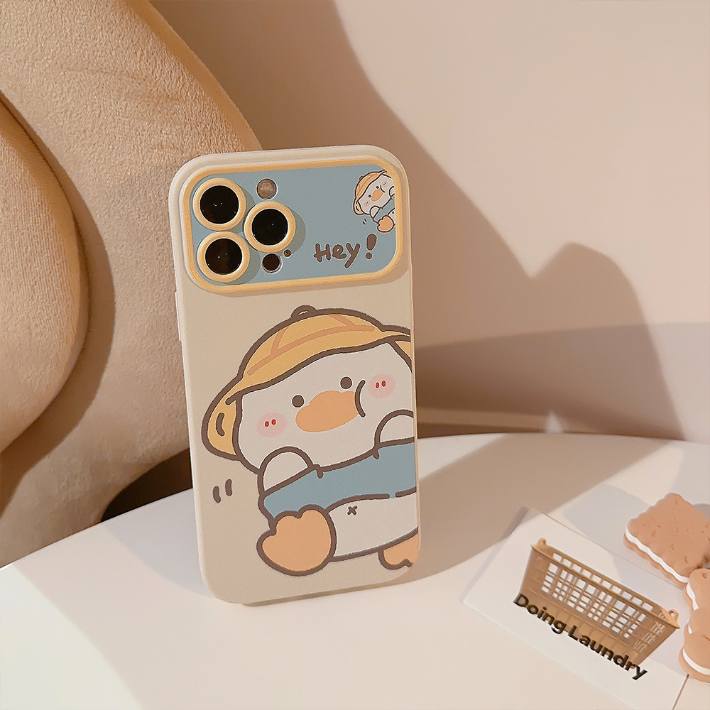 한국 만화 노란 오리 폰 케이스 아이폰 17 에어 16 - Yellow Phone Accessories 리뷰 및 가격
