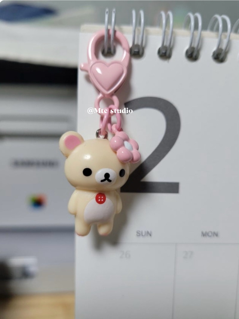 Kawaii Rilakkuma 게으른 곰 열쇠 고리 만 - Phone Accessories Doll 리뷰 및 가격