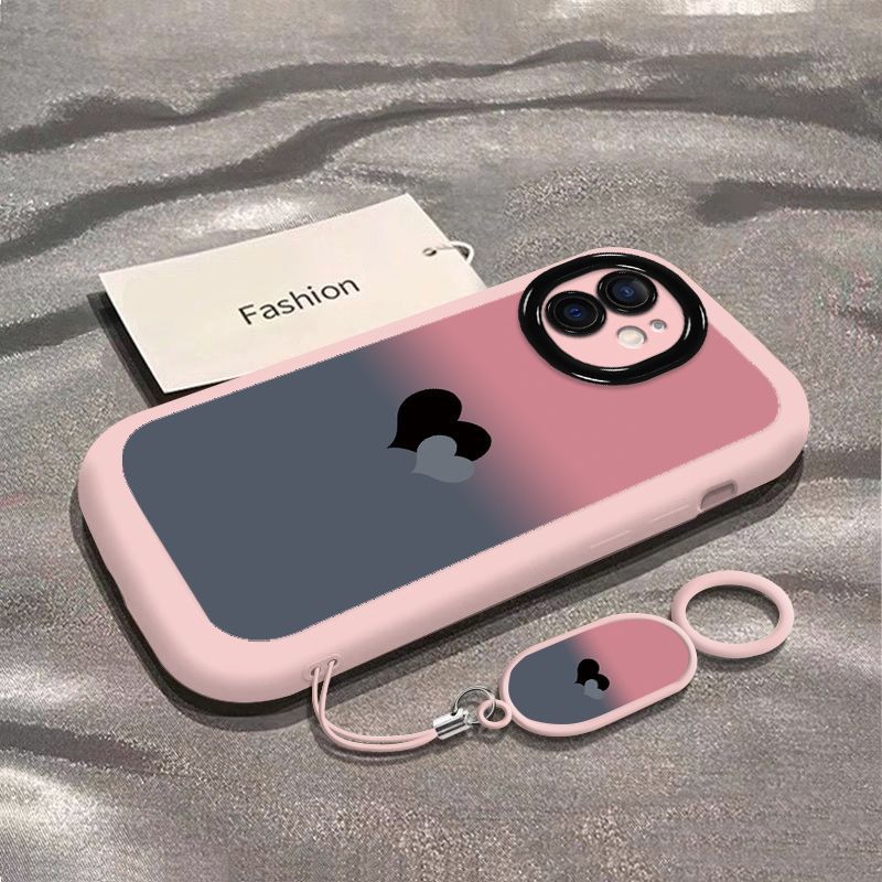 귀여운 그라데이션 하트 폰 케이스와 어울리는 끈 링,  - Phone Accessories Aesthetic 리뷰 및 가격