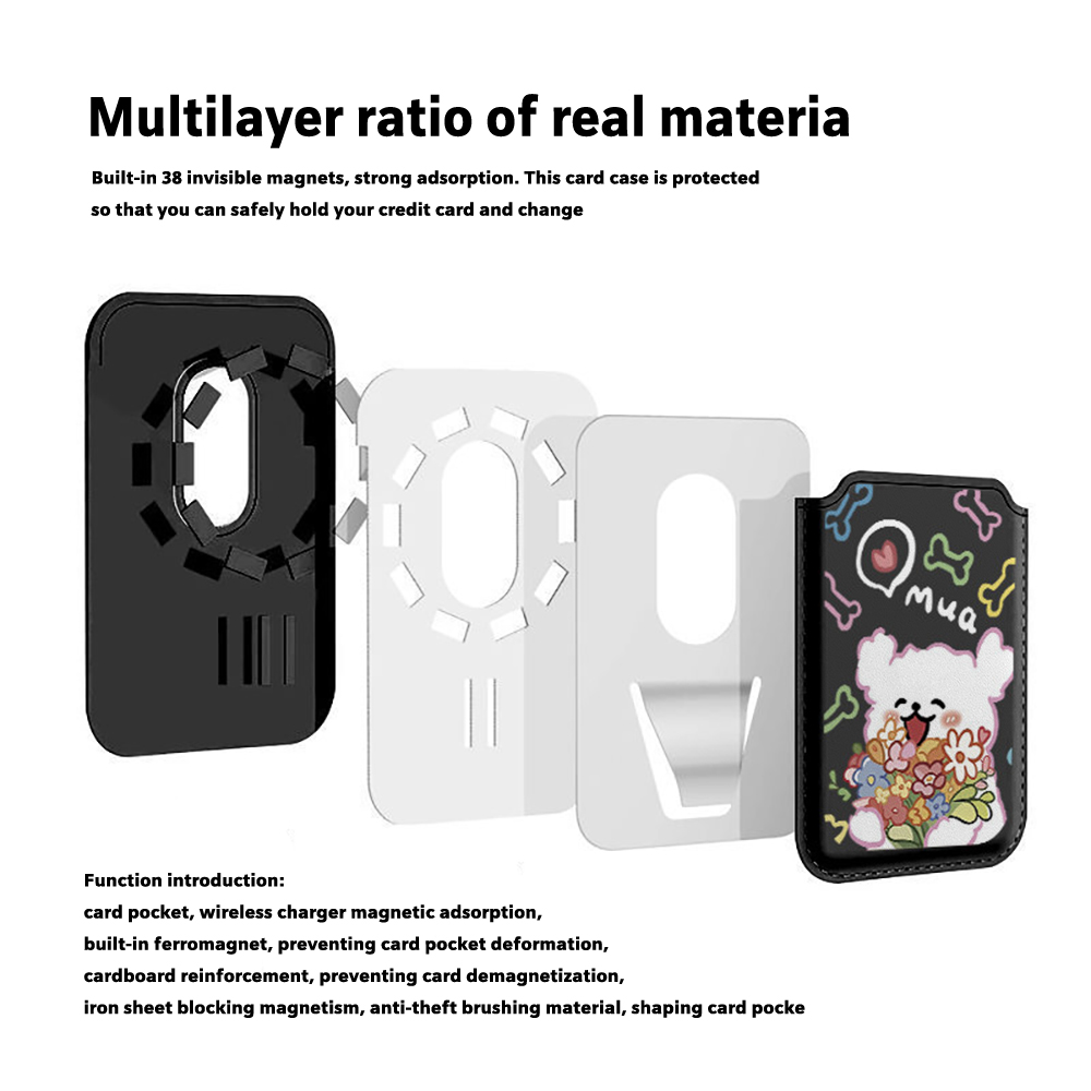화려한 꽃무늬 강아지 자석 가죽 지갑형 아이폰 17 프 - Phone Accessories For Android 리뷰 및 가격