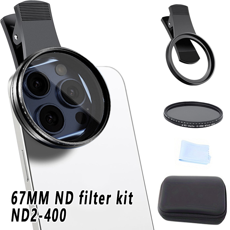67mm 클립형 ND2-400 휴대폰 카메라 렌즈 필터 - Lens Camera Clip 리뷰 및 가격