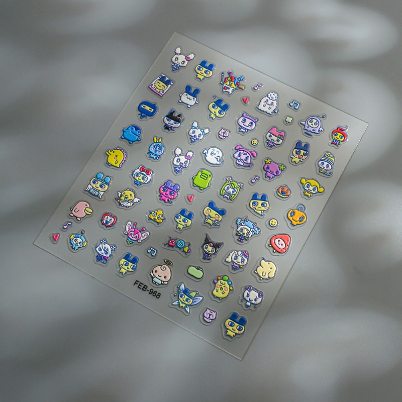 새로운 전자 애완동물 마마치 쿠키파치 3D 릴리프 네일 - Phone Accessories Doll 리뷰 및 가격