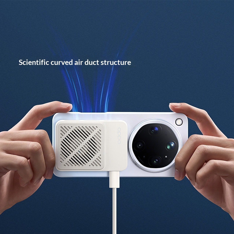 OPPO 자기식 휴대폰 쿨러 초박형 초경량 저소음 듀얼 - Phone Accessories For Android 리뷰 및 가격