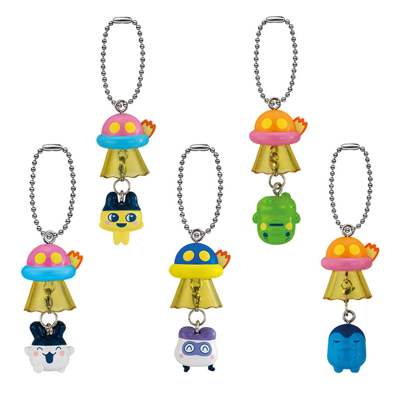 다마고치 UFO 테마 가샤폰 참 세트 마메치와 쿠로마메 - Phone Accessories Doll 리뷰 및 가격