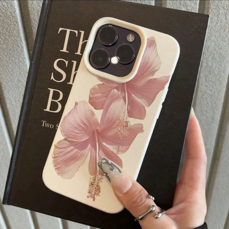 핑크 히비스커스 우아한 고급스러운 디자인 폰 케이스 ( - Phone Accessories Aesthetic 리뷰 및 가격