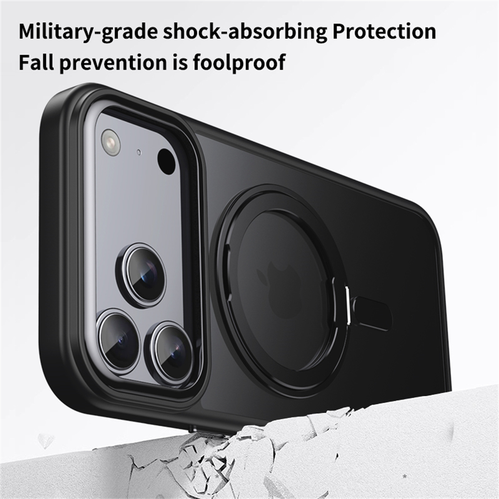 고급 메탈 링 스탠드 투명 폰 케이스 (아이폰 17 에 - Phone Accessories Stand 리뷰 및 가격