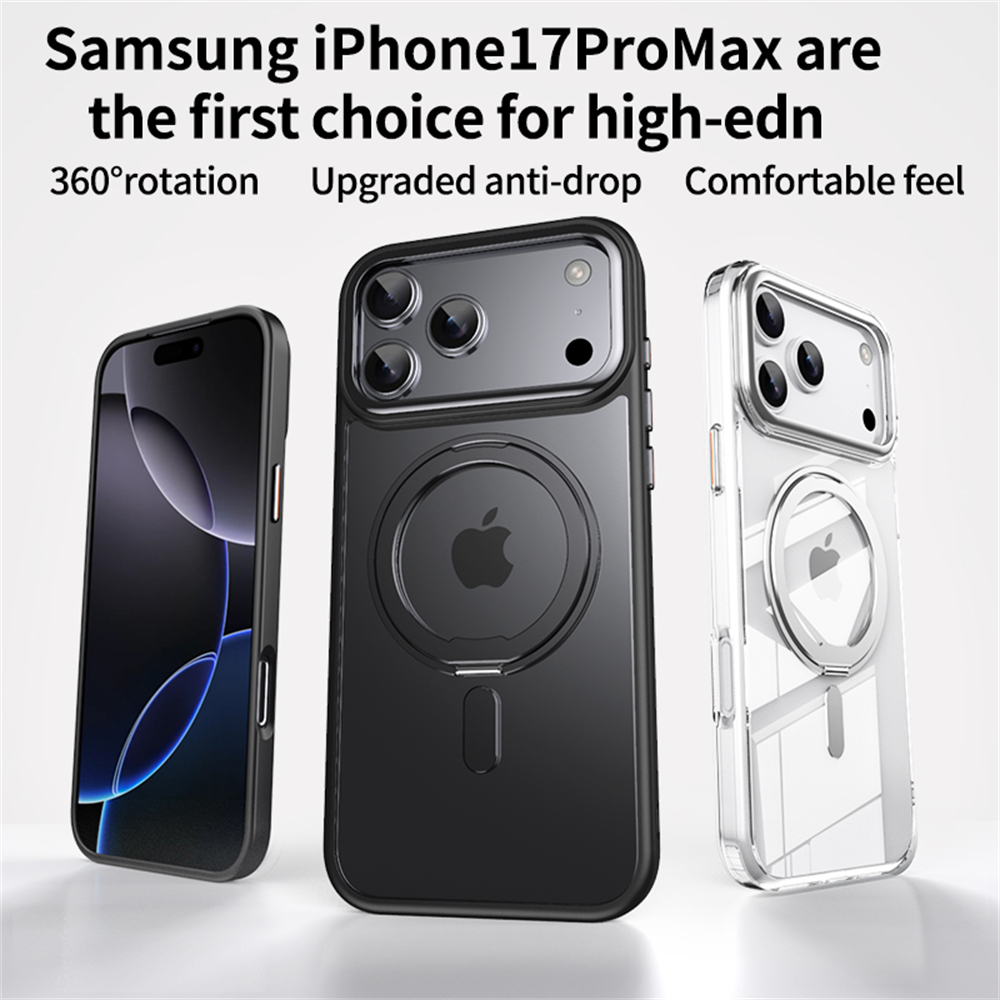 고급 메탈 링 스탠드 투명 폰 케이스 (아이폰 17 에 - Phone Accessories Stand 리뷰 및 가격